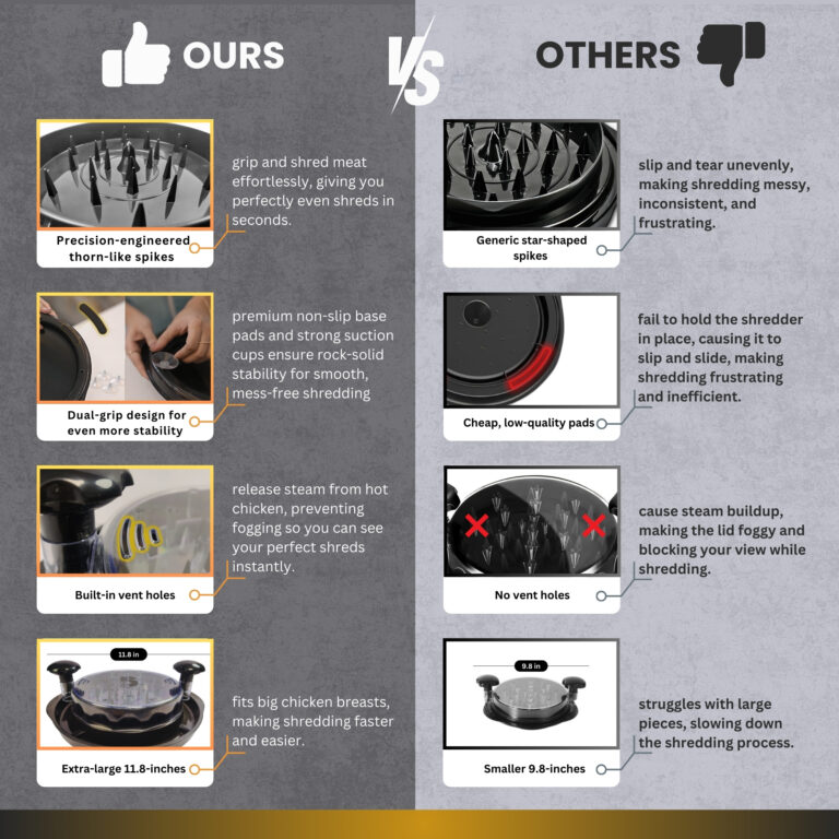 Ours Vs Others Infographic