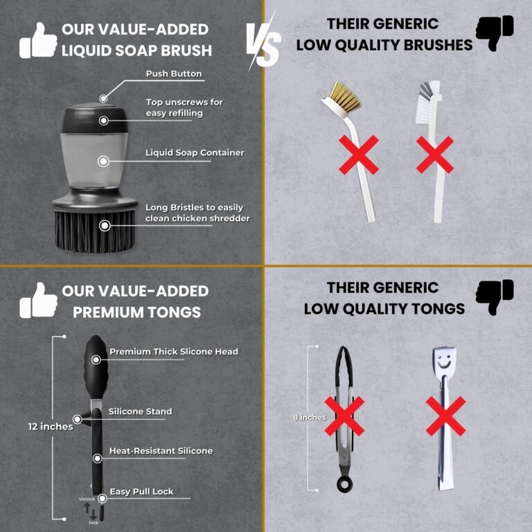 Ours Vs Others Value added Infographic
